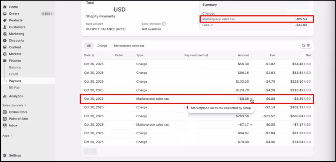How to Set Up and Record Shopify Marketplace-Collected Tax in Webgility ...